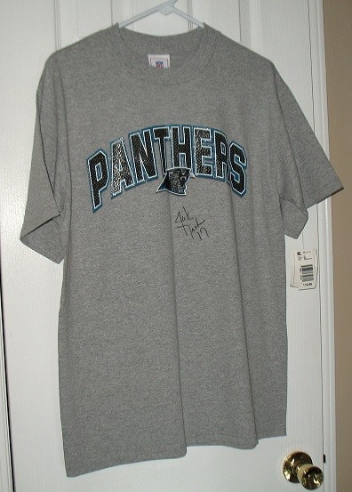 Jake Delhomme Signed T-Shirt