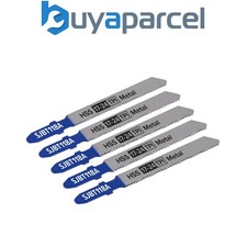 Sealey SJBT118A Jigsaw Blade for Metal 92mm 17-24tpi - Pack of 5 