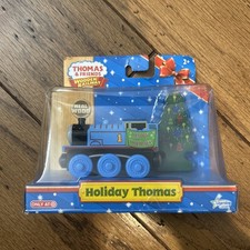 Thomas and Friends Wooden Railway Holiday Tank Engine Target Christmas 2010 New