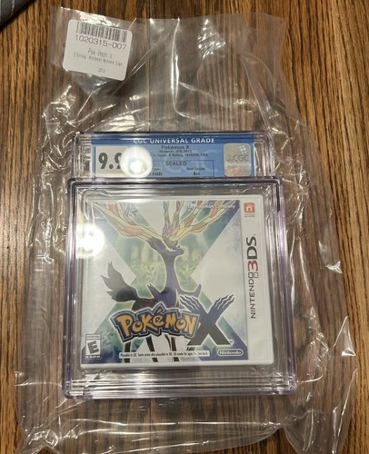 Pokemon X (Nintendo 3DS, 2013) CGC 9.9 Sealed A++