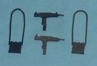 G.I. GI JOE gijoe 1983 SNAKE EYES WEAPONS PARTS LOT gun ammo bag + more FREESHIP