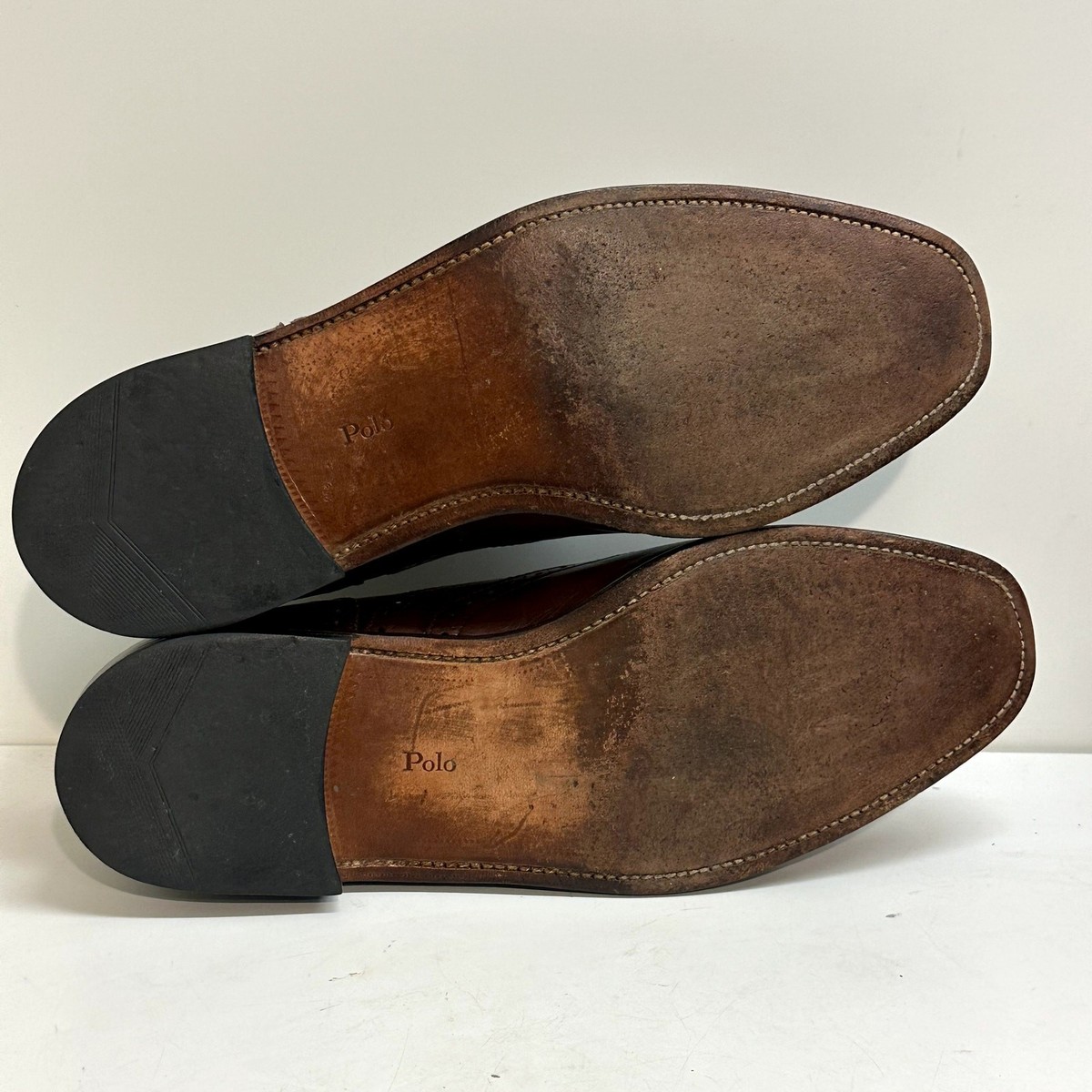 EUC Crockett & Jones x Polo Ralph Lauren Single Monk Bench Made in England 12 D Ralph Lauren Bench Made in England Tassel Loafers | Styleforum main image 2