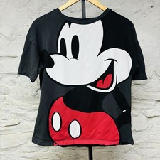 T-shirt Disney Zara Topolino stampa oversize grafica double face rara difficile da trovare