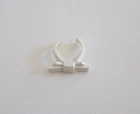 Playmobil (0677) neck - vintage white bow tie scarf