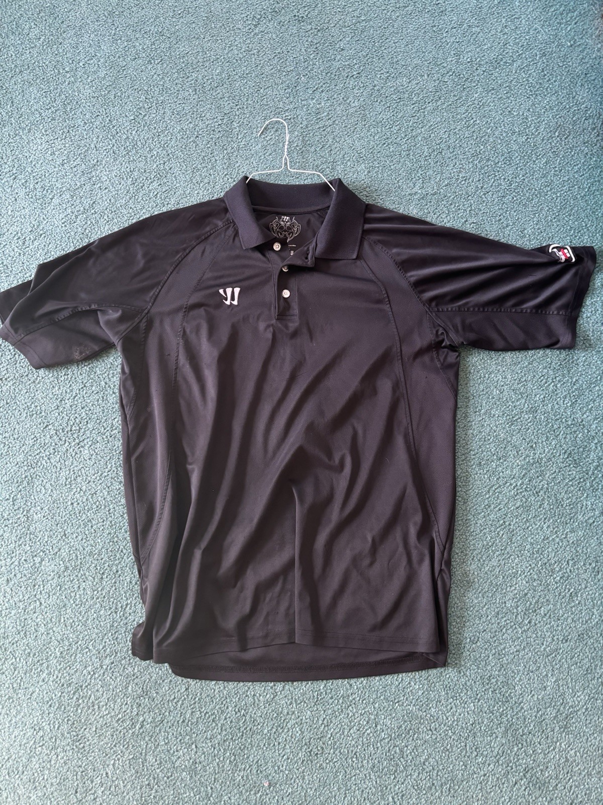 Warrior Hockey L Golf Polo Shirt