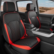for Chevy Silverado GMC Sierra Waterproof Seat Covers, Crew Cab 1500 2014-201...