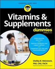 Vitamins & Supplements for Dummies (Paperback or Softback)