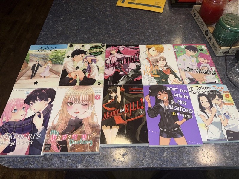 Manga Lot 10 All English