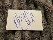 Dannell Ellerbe Baltimore Ravens Signed 3x5 Index Card Football NFL NCAA