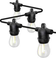 Exterior 12V Low Voltage Festoon 5M 2700K Extension Pack - 10 Bulbs