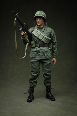 WHOHO TOYS 1/6 Vietnam War Male US Army Soldier Action Figure 12'' Model Doll