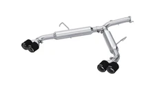 MBRP S47113CF 2.5" Axle-Back Exhaust with Carbon Fiber Tips 22-24 Kia Forte GT