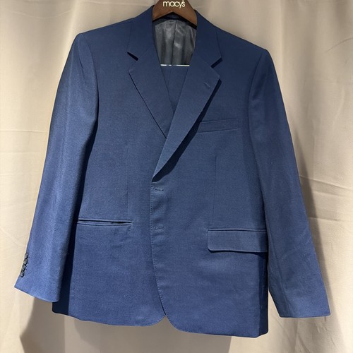 Sam Leung New York Navy Suit 46R/42w