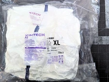 (1) Kimberly Clark Kimtech A5 Cleanroom Sterile Coveralls 88803 XL VACUUM PACKED