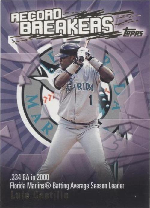 2003 Topps - Luis Castillo #RB-LC - 1 of 1