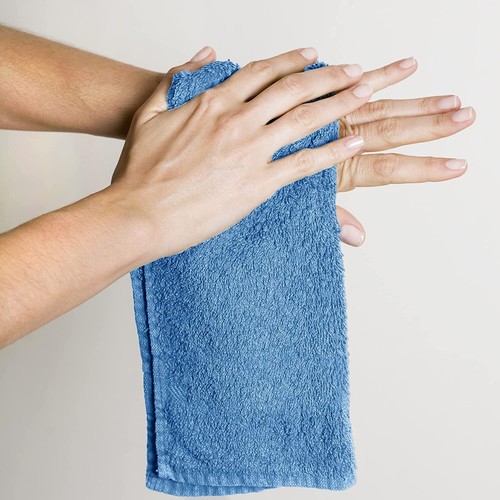 Cotton Washcloths Set 100% Ring Spun Premium Quality 12 Pack Utopia Towels - Picture 19 of 118