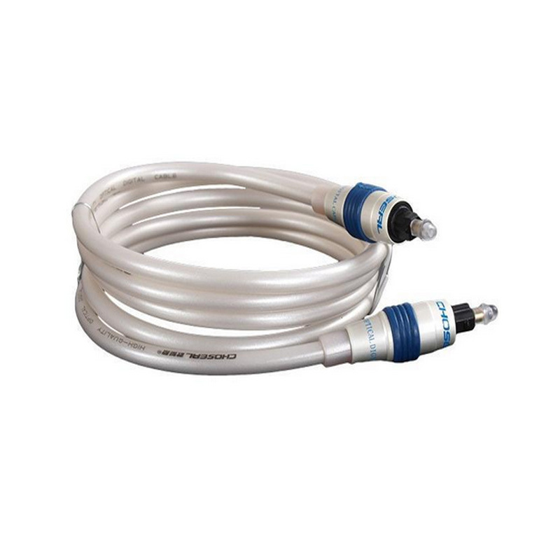 Choseal TOSLink Fiber Optic Optical Digital Audio Cable 16ft 32ft 50ft S/PDIF 