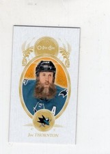 Joe thornton 2018-19 Upper Deck Chronology Hockey Mini Canvas