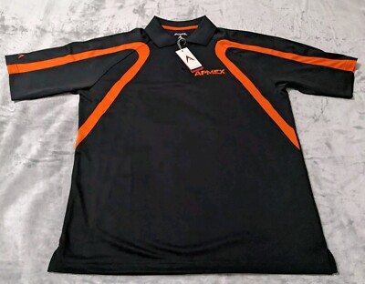 Antigua Polo Shirt Mens M Golf Active Desert Dry Xtra-lite Moister Wicking NWT