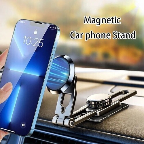 Soporte magnético universal para montaje en coche tablero de instrumentos para teléfono celular giratorio 360° - Imagen 3 de 11