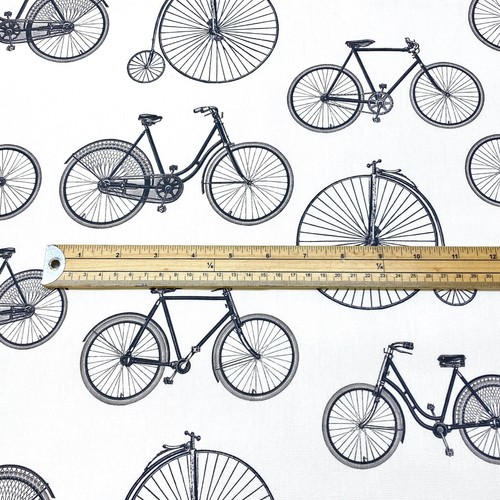 1040. VINTAGE BIKE 100% Cotton Cushion Cover, Various sizes - Picture 2 of 3