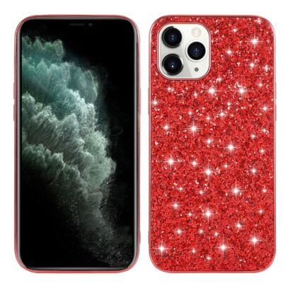 Handyhülle Schutz Case für Apple iPhone 12 Pro Max Cover Tasche Etui Bumper Rot