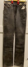 Ralph Lauren Women Cow Hide Leather Pants HLDY LODGE Sz 25/31 Studs NEW Vintage