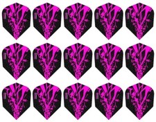 5 New Sets Harrows Rapide X Standard Dart Flights   Ships w/ Tracking - Pink