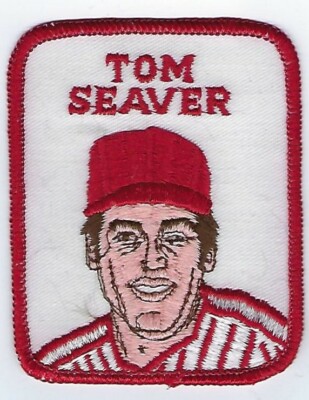 TOM SEAVER 1978-1979 Penn Emblem Baseball Patch Cincinnati Reds