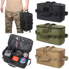 Tactical Camping Storage Bag Picnic Basket Outdoor Canister Pot Carry Picnic Bag