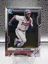 2021 Bowman Draft Chrome#BDC-86 Michael Harris - Atlanta Braves 
