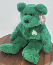 TY Beanie Buddy - ERIN the Irish Bear 14 inch -Stuffed Animal Toy D-1