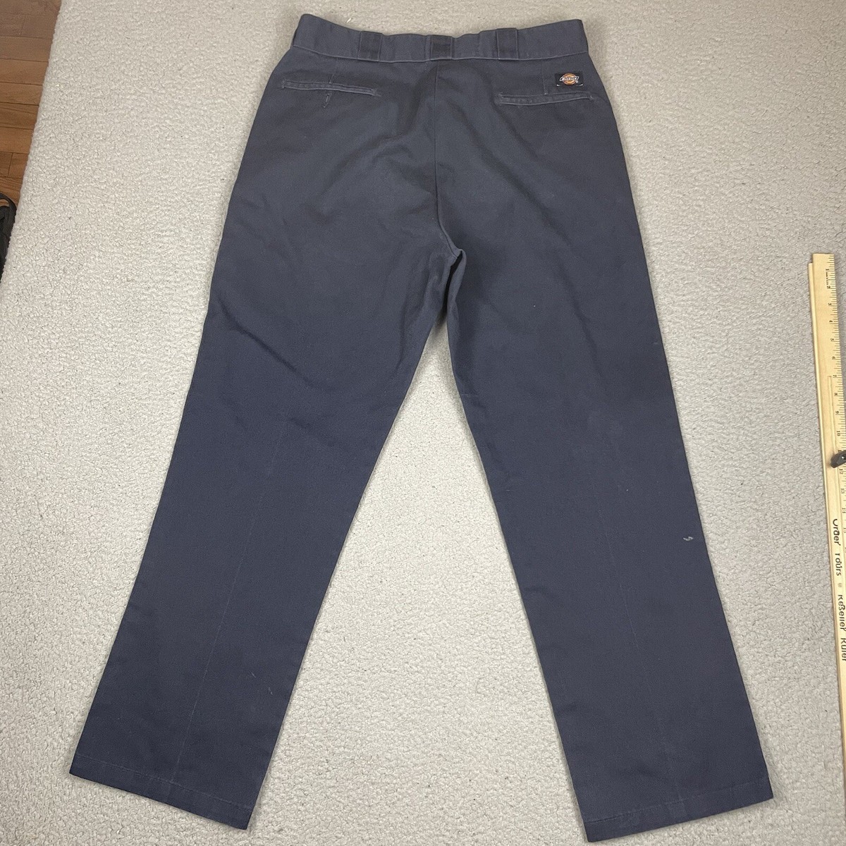 Dickies Pants Mens 38x32 Blue 874 Original Fit Work