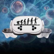 VR Evolution vinyl sticker for Meta Quest 3s transfer gift guide for him her