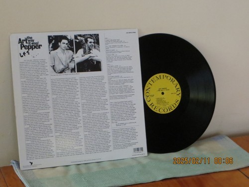 ART PEPPER&WARNE MARSH"THE WAY IT WAS" stereo Re-LP - Picture 2 of 2