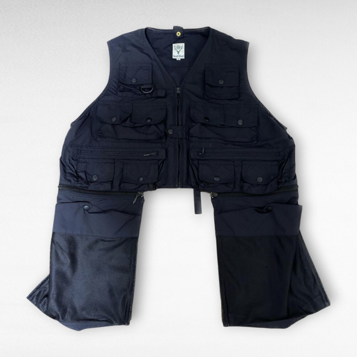 South2West8 Tenkara Vest Discontinued - Pre-owned, Back Logo South2West8 Tenkara Vest Discontinued - Pre-owned, Back Logo