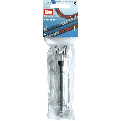Prym Acrylic Transparent Knitting Dolly with Pin - 11.7cm
