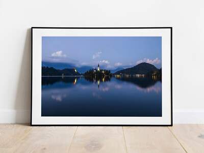 Bilder vom Bleder See, Slowenien Bergfotografie zu verkaufen, Slowenien See