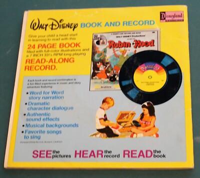 Disneyland: WALT DISNEY'S IT'S A SMALL WORLD Record/Book Set #323