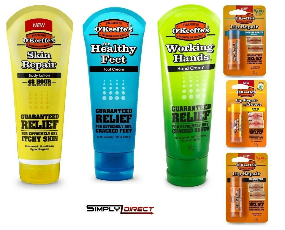 O'Keeffe's Working Hands Hand Foot & Skin Repair - Cracked Split Skin Non-Greasy