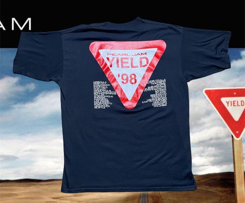 Vintage Pearl Jam T Shirt 1998 Yield Tour Mens XL Vtg… - Gem