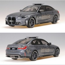 MINICHAMPS 1:18 BMW M3 G80 2020 Metal Diecast Model Car Gifts Gray/Green/Yellow