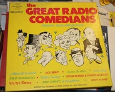 The Great Radio Comedians ORIGINAL BROADCASTS 5 LP BOX SET LP #3 Missing 
