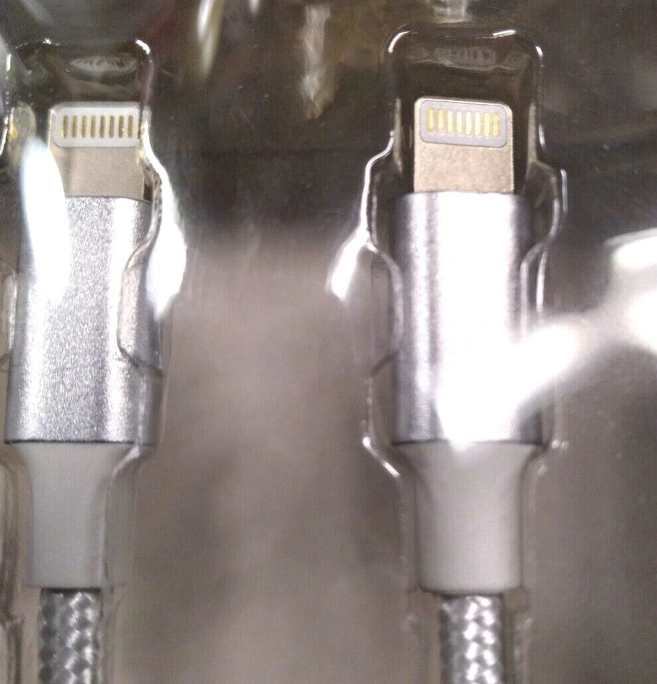 New 3pk FAST Charging Syncing iPhone iPad Cables 3ft 6ft 10ft one each US Ship - Image 2 of 4