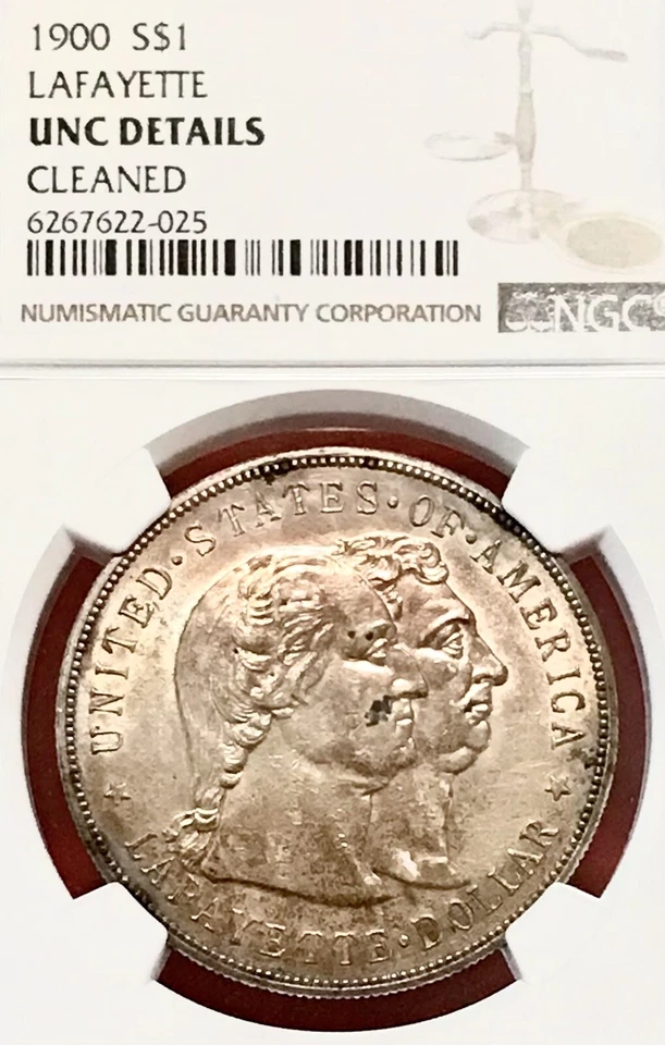 NGC UNC 1900 LAFAYETTE COMMEMORATIVE DOLLAR - Image 3 of 3