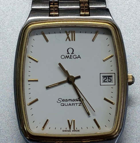 OMEGA SEAMASTER Square Date Quartz Men 