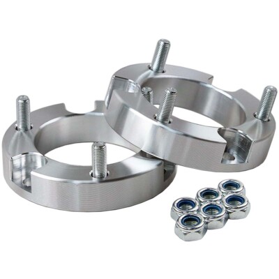 JINGLING 32 MM Suspensión delantera 51 MM Bloques de suspensión trasera Kits de elevación para Hilux Vigo 2004-2019 UBolt Kit Adaptador de elevación Muelle de puntal (delantero y trasero
