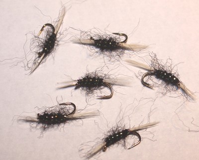 Reff Barbless Buzzer Lot De 6 Mouches Shipmans Buzzer Sans Ardillon - Pour La Pêche à La Truite Pêche à La Mouche Sèche