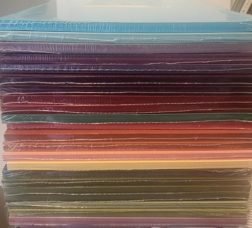 Stampin Up RETIRED CARDSTOCK COLORS 8 1/2 x 11 NEW SEALED Paper