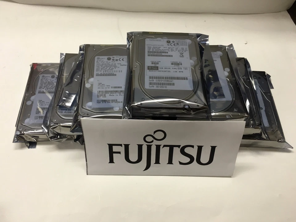 Fujitsu MAW3300FC 300GB 15K 3.5" FC HDD – Enterprise Fibre Channel Drive - Image 2 of 2